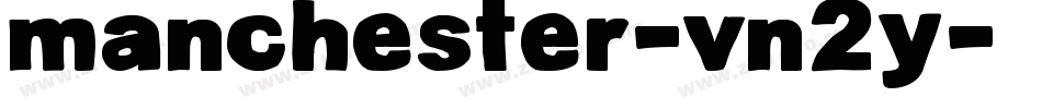 Manchester-vn2y字体转换
