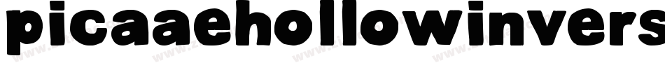 PicaaeHollowInverse-BJ7x字体转换 PicaaeHollowInverse-BJ7x字体转换