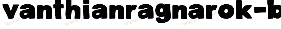 VanthianRagnarok-BX7x字体转换
