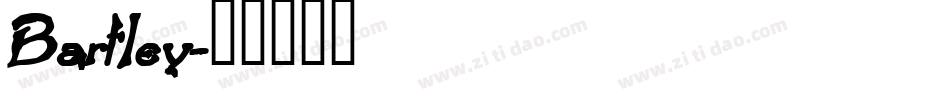 Bartley字体转换