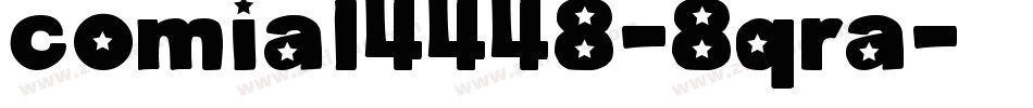 Comial4448-8qRA字体转换