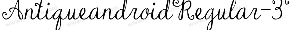 AntiqueandroidRegular-3V9z字体转换 AntiqueandroidRegular-3V9z字体转换