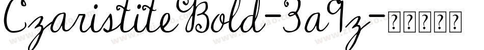 CzaristiteBold-3a9z字体转换