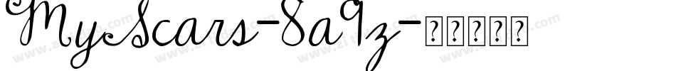 MyScars-8a9z字体转换
