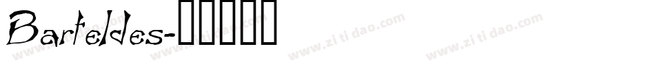 Barteldes字体转换