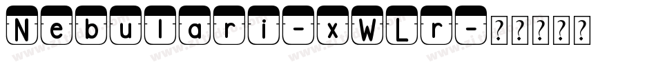 Nebulari-xWLr字体转换