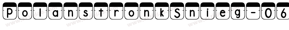 PolanstronkSnieg-06lR字体转换