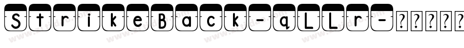 StrikeBack-qLLr字体转换