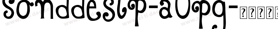 Sonddesip-a0Pg字体转换