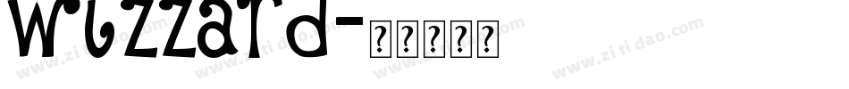 Wizzard字体转换