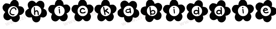 Chickabiddies-yYG2字体转换