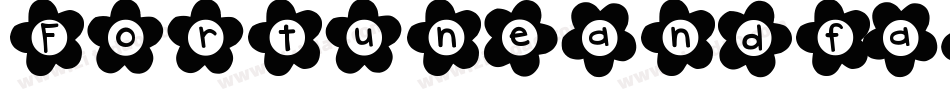 Fortuneandfame-YJD2字体转换