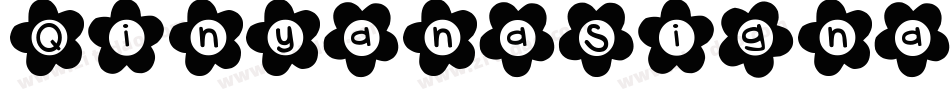 QinyanaSignature-1gE2字体转换