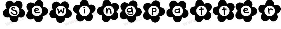 Sewingpatternstwo-8LB2字体转换