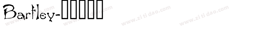 Bartley字体转换