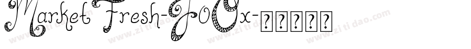 MarketFresh-J0Ox字体转换