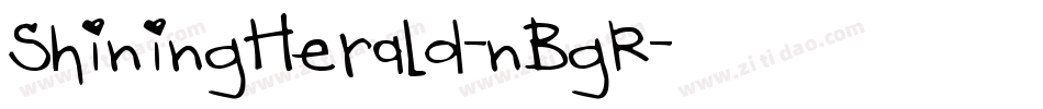 ShiningHerald-nBgR字体转换