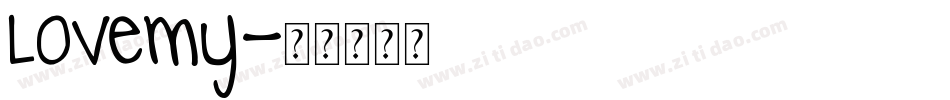 lovemy字体转换