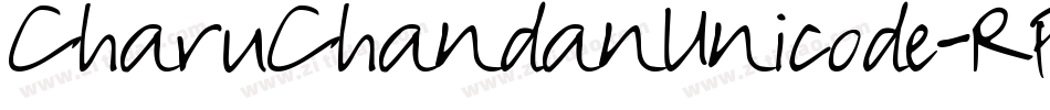 CharuChandanUnicode-RPwl字体转换