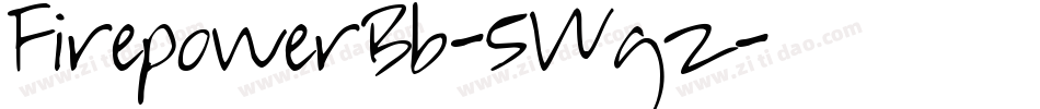 FirepowerBb-5Wgz字体转换