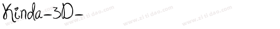 Kinda-3D字体转换