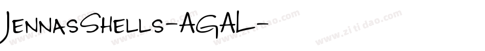 JennasShells-AGAL字体转换