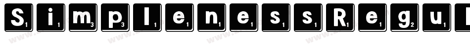 SimplenessRegular-KRpy字体转换