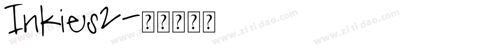 Inkies2字体转换