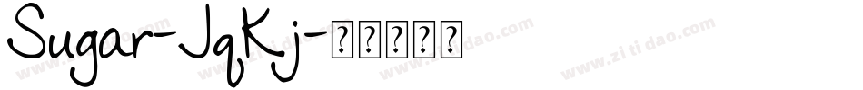 Sugar-JqKj字体转换