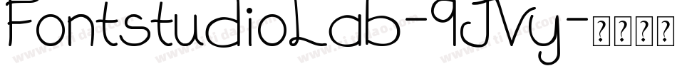 FontstudioLab-9JVy字体转换