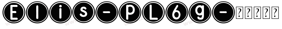 Elis-PL6g字体转换