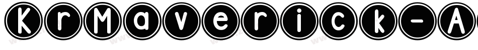 KrMaverick-A96L字体转换