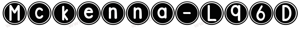 Mckenna-L96D字体转换