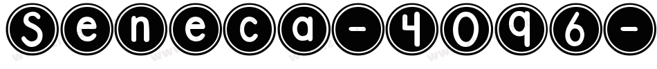 Seneca-4O96字体转换