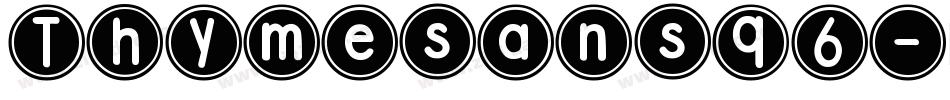 Thymesans96字体转换