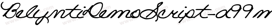 BelyntiDemoScript-d99m7字体转换