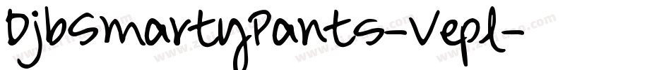 DjbSmartyPants-Vepl字体转换