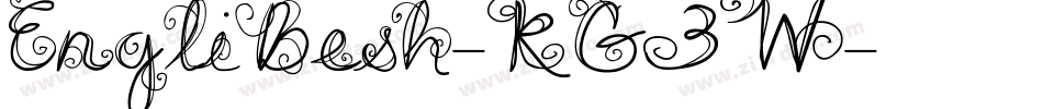 EngliBesh-KG3W字体转换