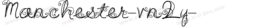 Manchester-vn2y字体转换