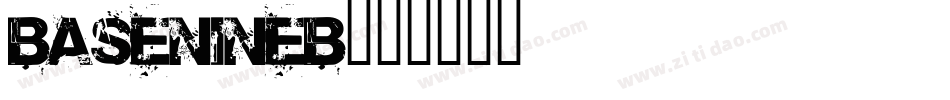 BaseNineB字体转换
