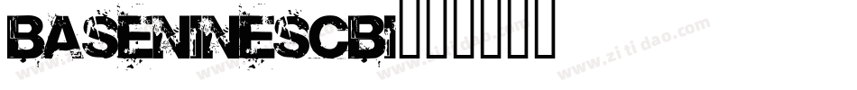 BaseNineSCBI字体转换