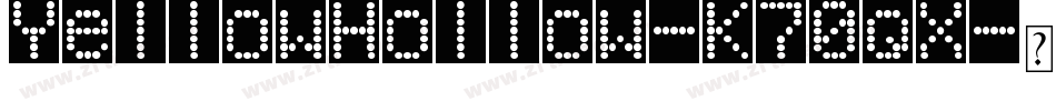 YellowHollow-K70qX字体转换