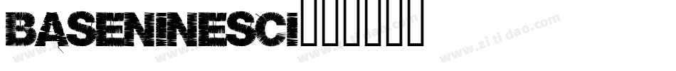 BaseNineSCI字体转换