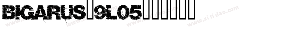 Bigarus-9L05字体转换