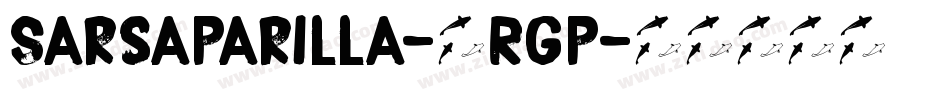 Sarsaparilla-4RGp字体转换