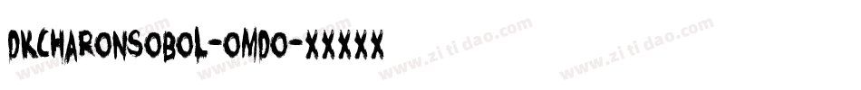 DkCharonsObol-Omdo字体转换