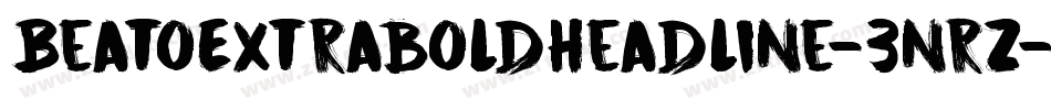 BeatoExtraboldheadline-3nrz字体转换