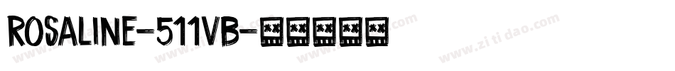 Rosaline-511vB字体转换