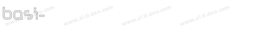 basi字体转换