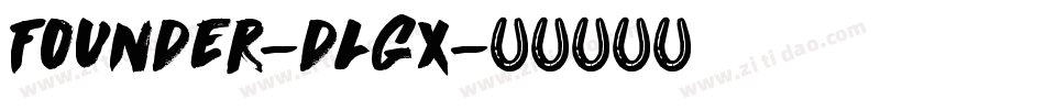 Founder-dLGx字体转换